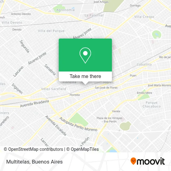 Multitelas map
