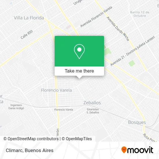 Climarc map