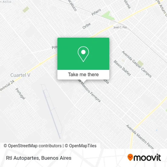 Rtl Autopartes map