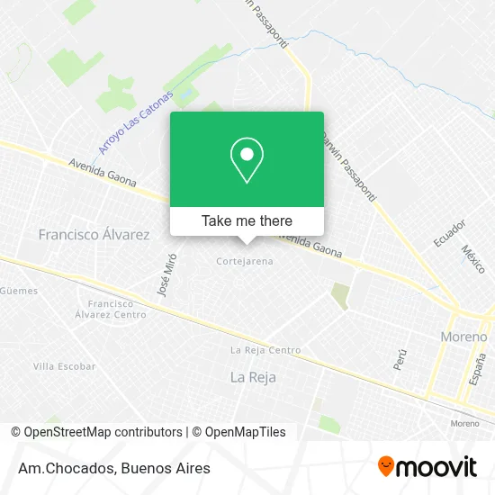 Am.Chocados map
