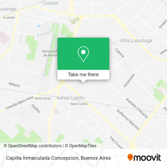 Capilla Inmaculada Concepcion map