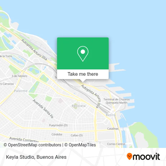 Keyla Studio map