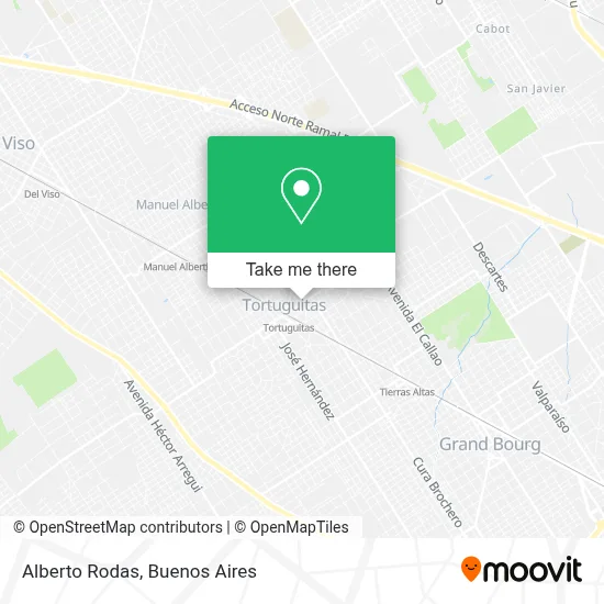 Alberto Rodas map