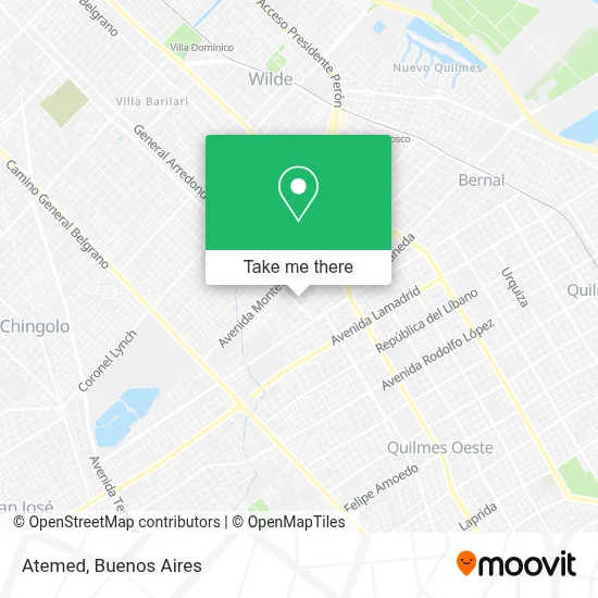Atemed map