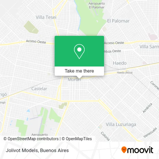 Jolivot Models map