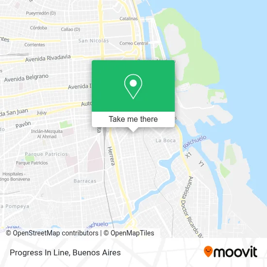 Progress In Line map