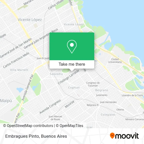 Embragues Pinto map
