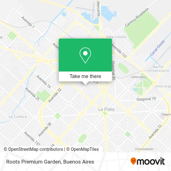 Roots Premium Garden map