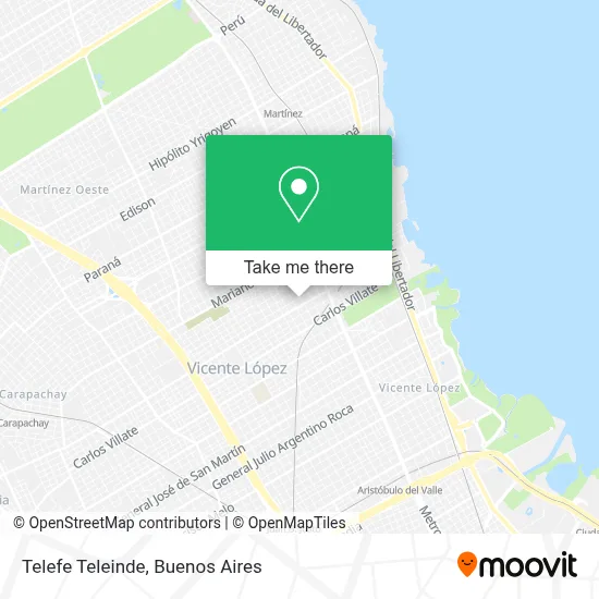 Telefe Teleinde map