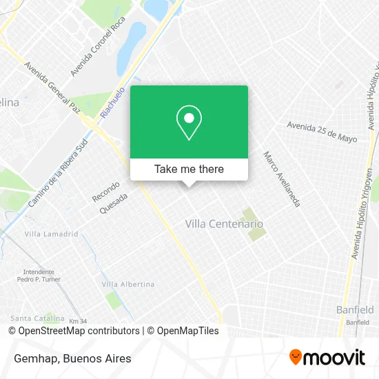 Gemhap map