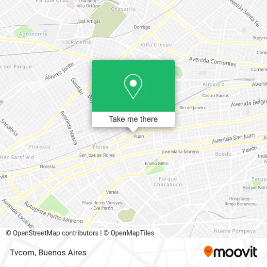Tvcom map