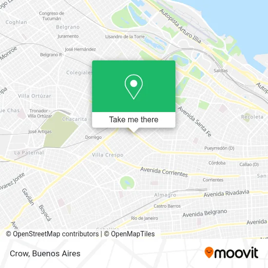 Crow map