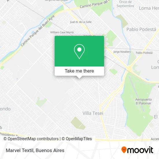 Marvel Textil map