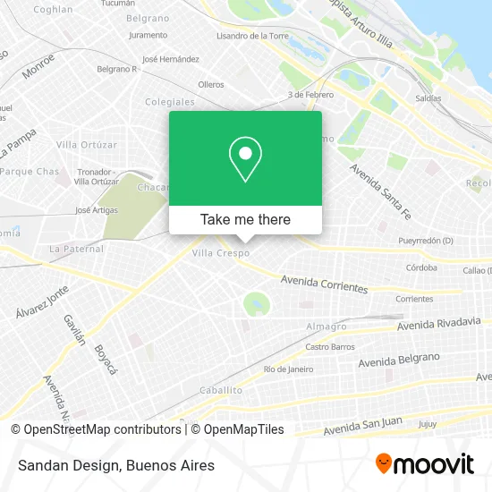 Sandan Design map