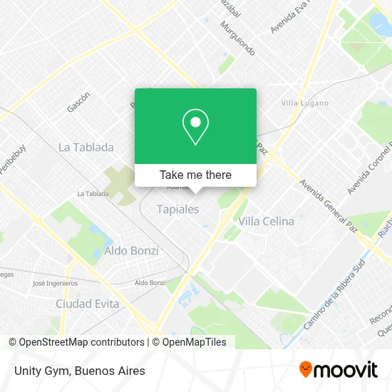 Unity Gym map