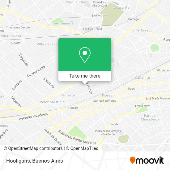 Hooligans map