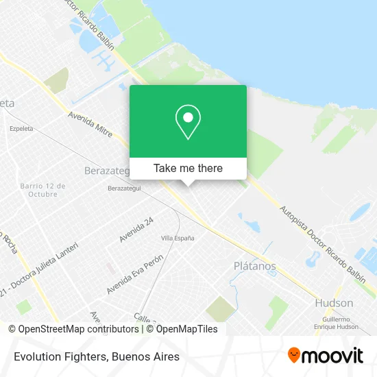 Evolution Fighters map