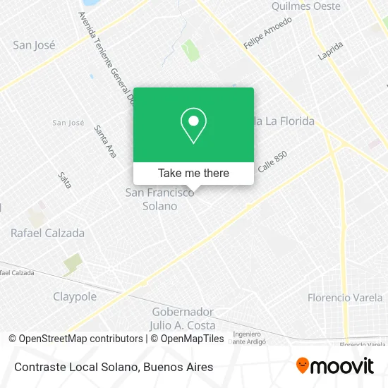 Contraste Local Solano map