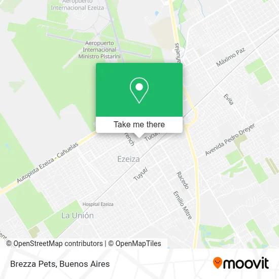Brezza Pets map
