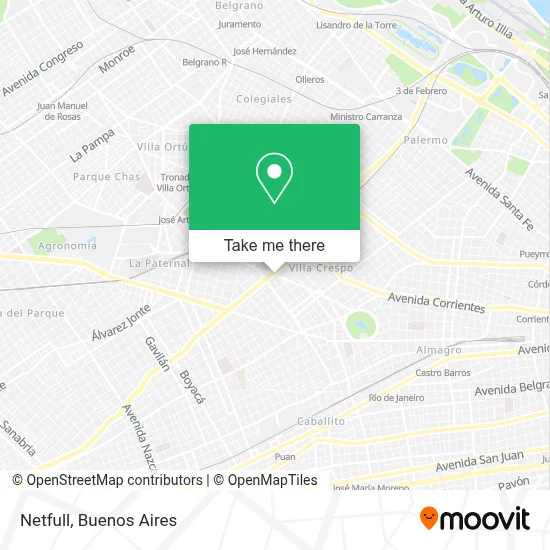 Netfull map