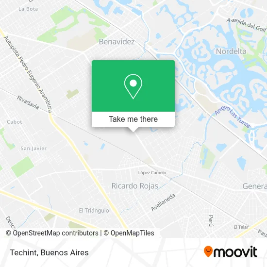 Techint map