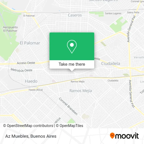 Az Muebles map