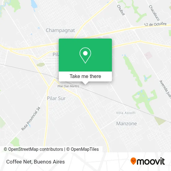 Coffee Net map