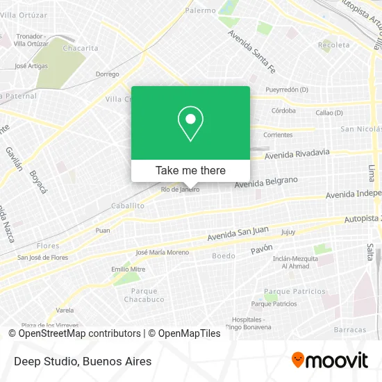 Deep Studio map