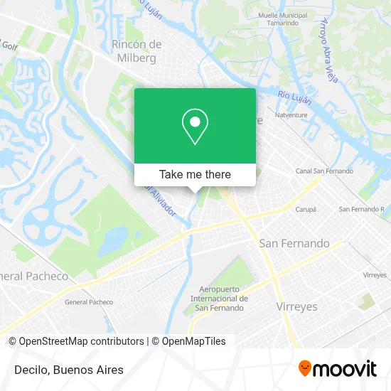Decilo map