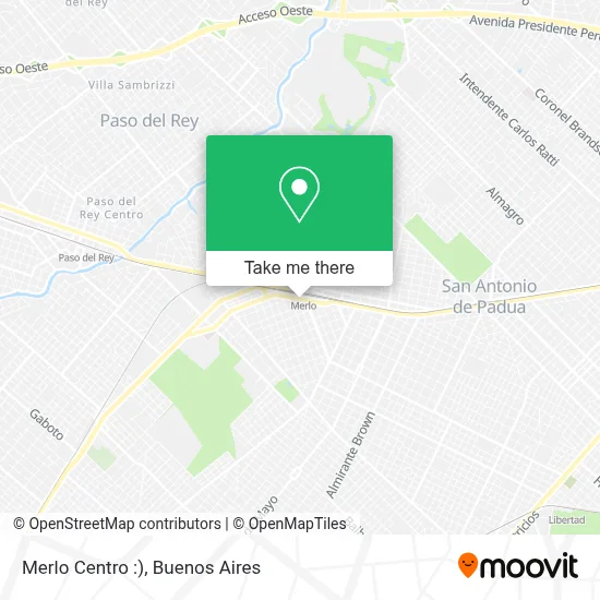 Merlo Centro :) map