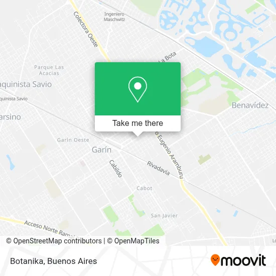 Botanika map