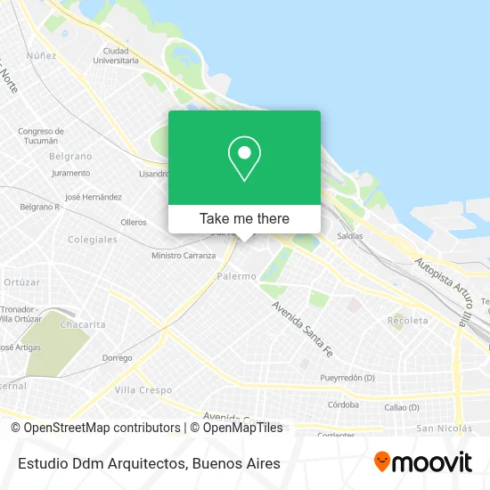 Estudio Ddm Arquitectos map