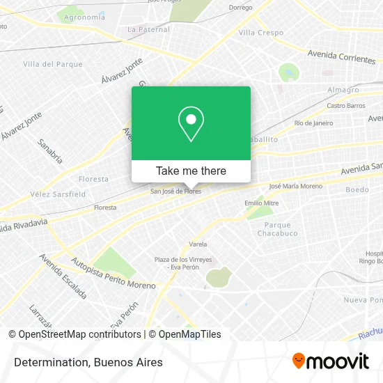 Determina map