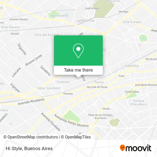 Hi Style map