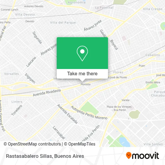 Rastasabalero Sillas map