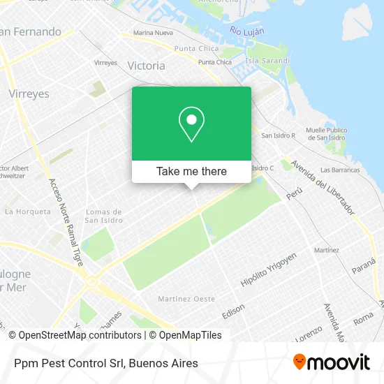 Ppm Pest Control Srl map