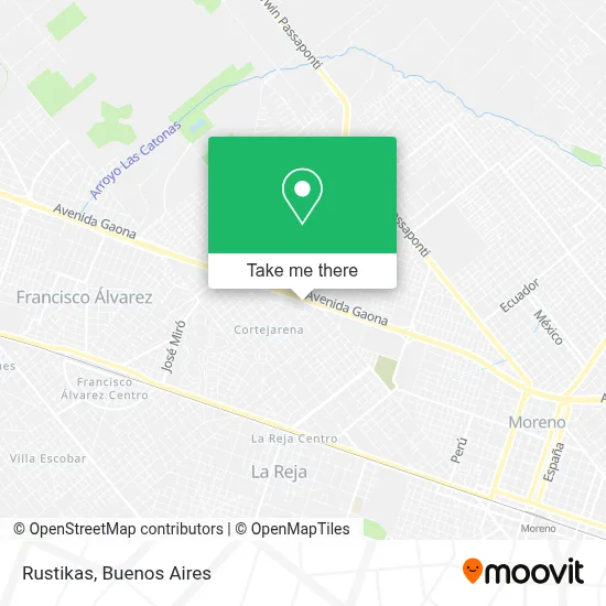 Rustikas map