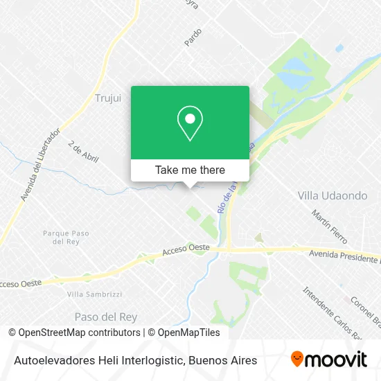 Autoelevadores Heli Interlogistic map