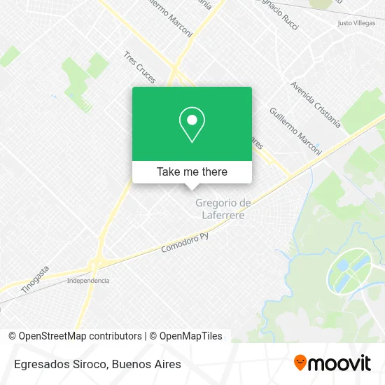 Egresados Siroco map