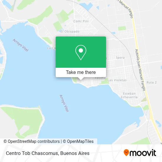 Centro Tob Chascomus map