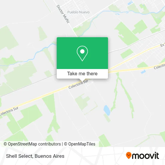 Shell Select map