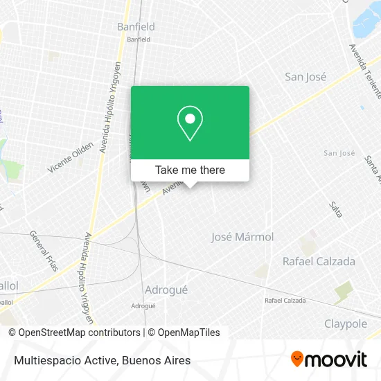 Multiespacio Active map