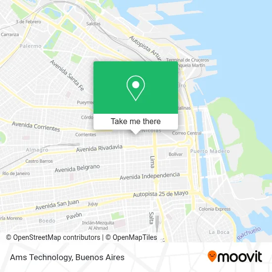 Ams Technology map