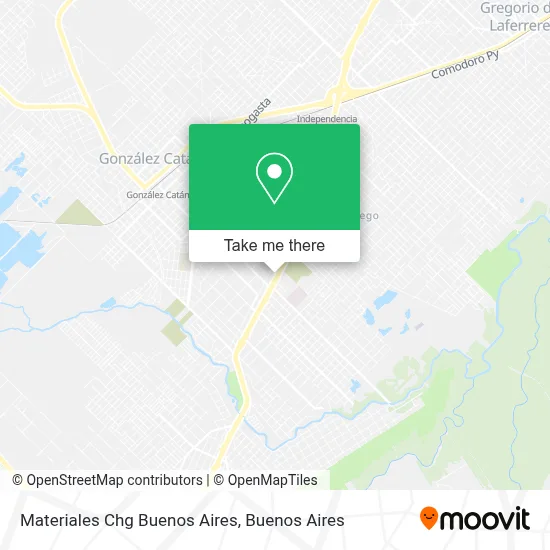 Materiales Chg Buenos Aires map