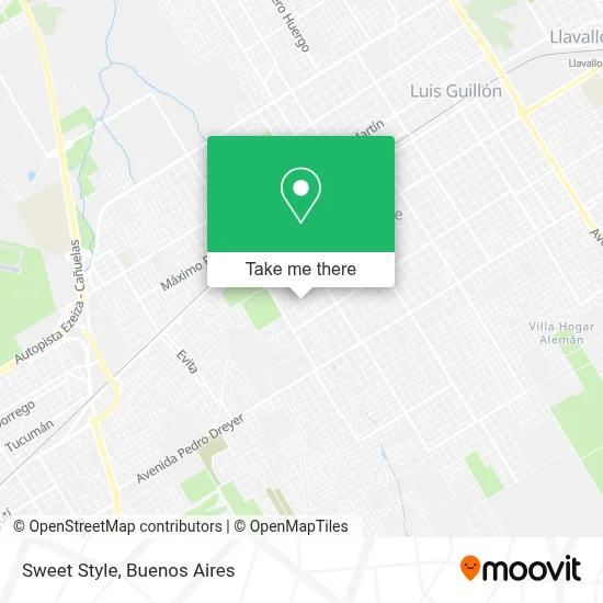 Sweet Style map