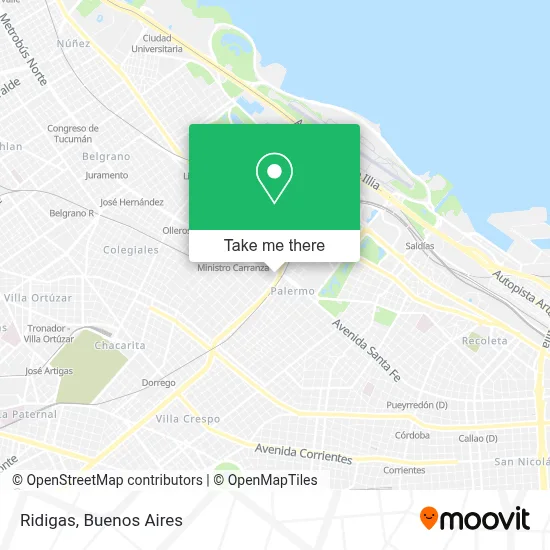 Ridigas map
