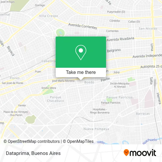 Dataprima map
