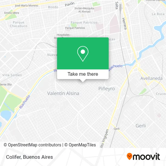 Colifer map