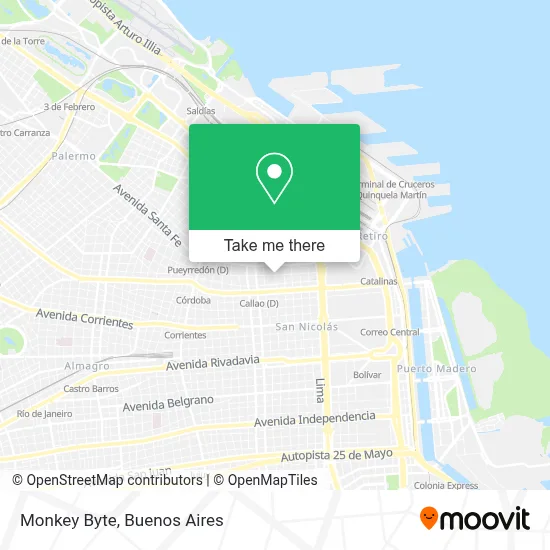 Monkey Byte map