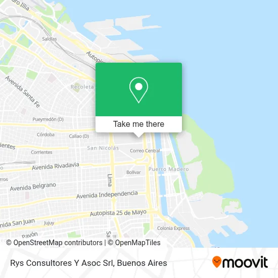 Rys Consultores Y Asoc Srl map